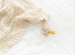 NEW GRAIN COZY WAFFLE MINI LOVIE || MILK