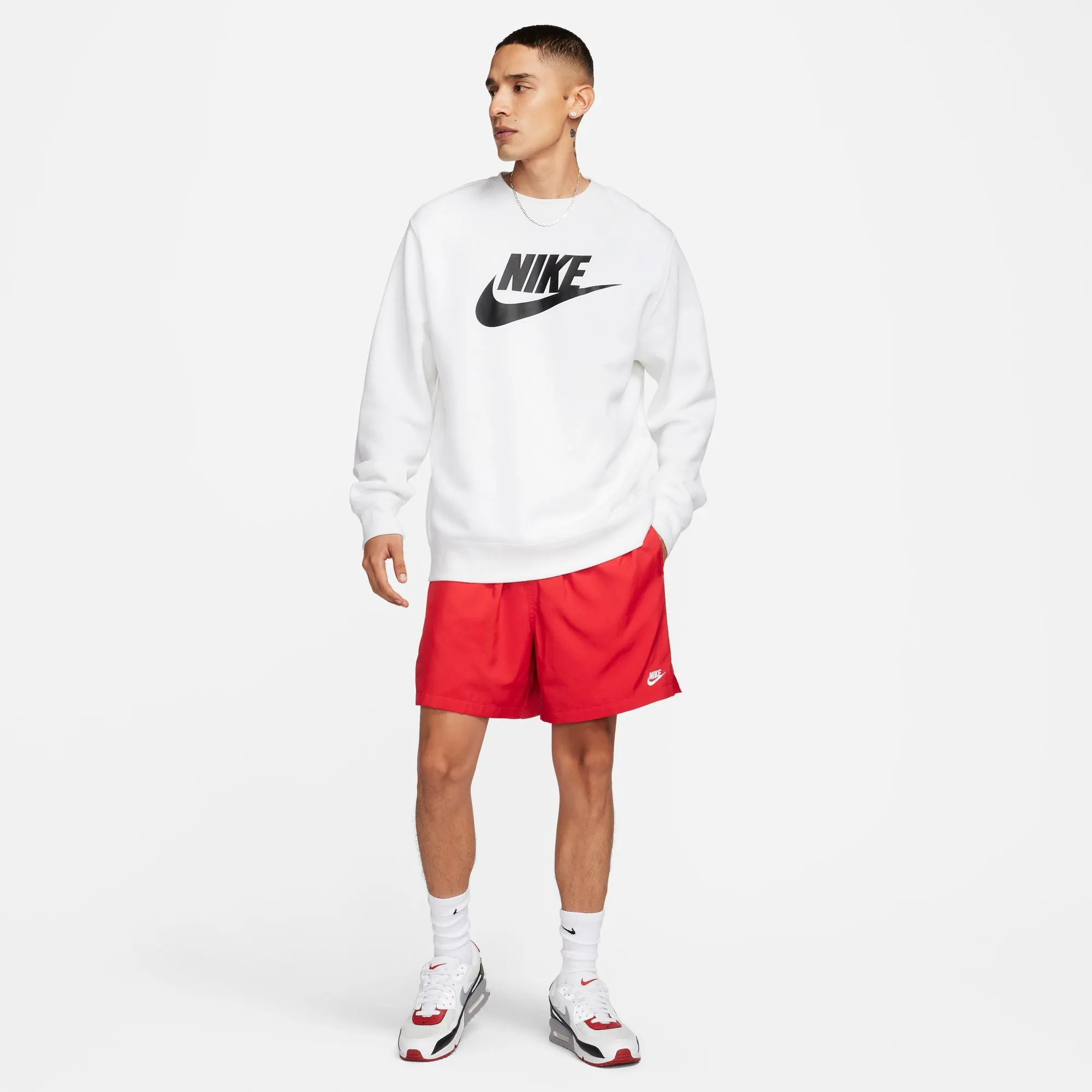 Nike Club Woven Shorts 'Red'