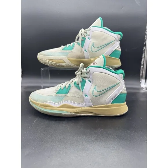 Nike Kyrie Infinity Size 6.5Y Basketball Shoes Sea Glass Turquoise DD0334-002