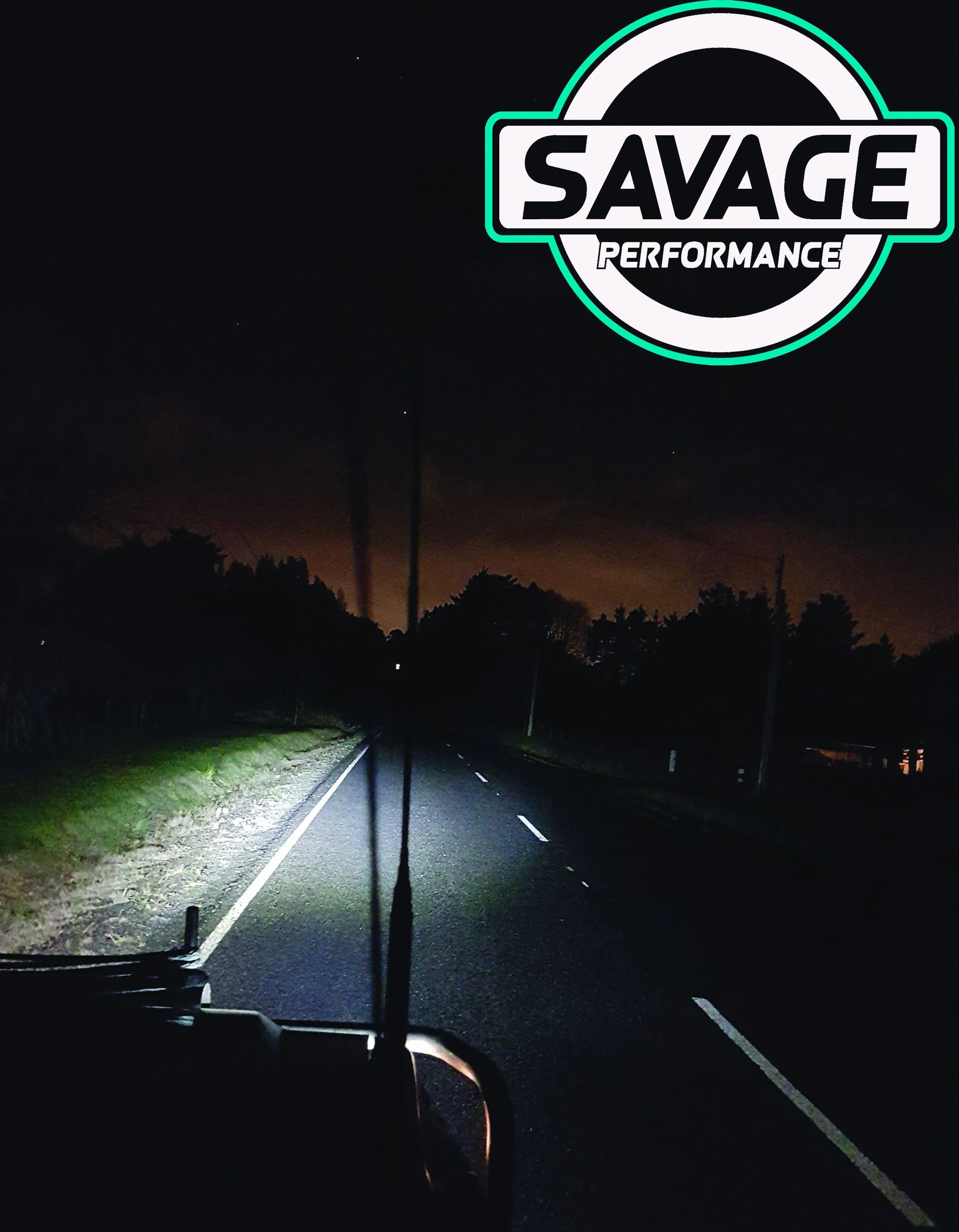 NISSAN SAFARI GQ Y60 7 Inch Round LED Headlight *Savage Performance*