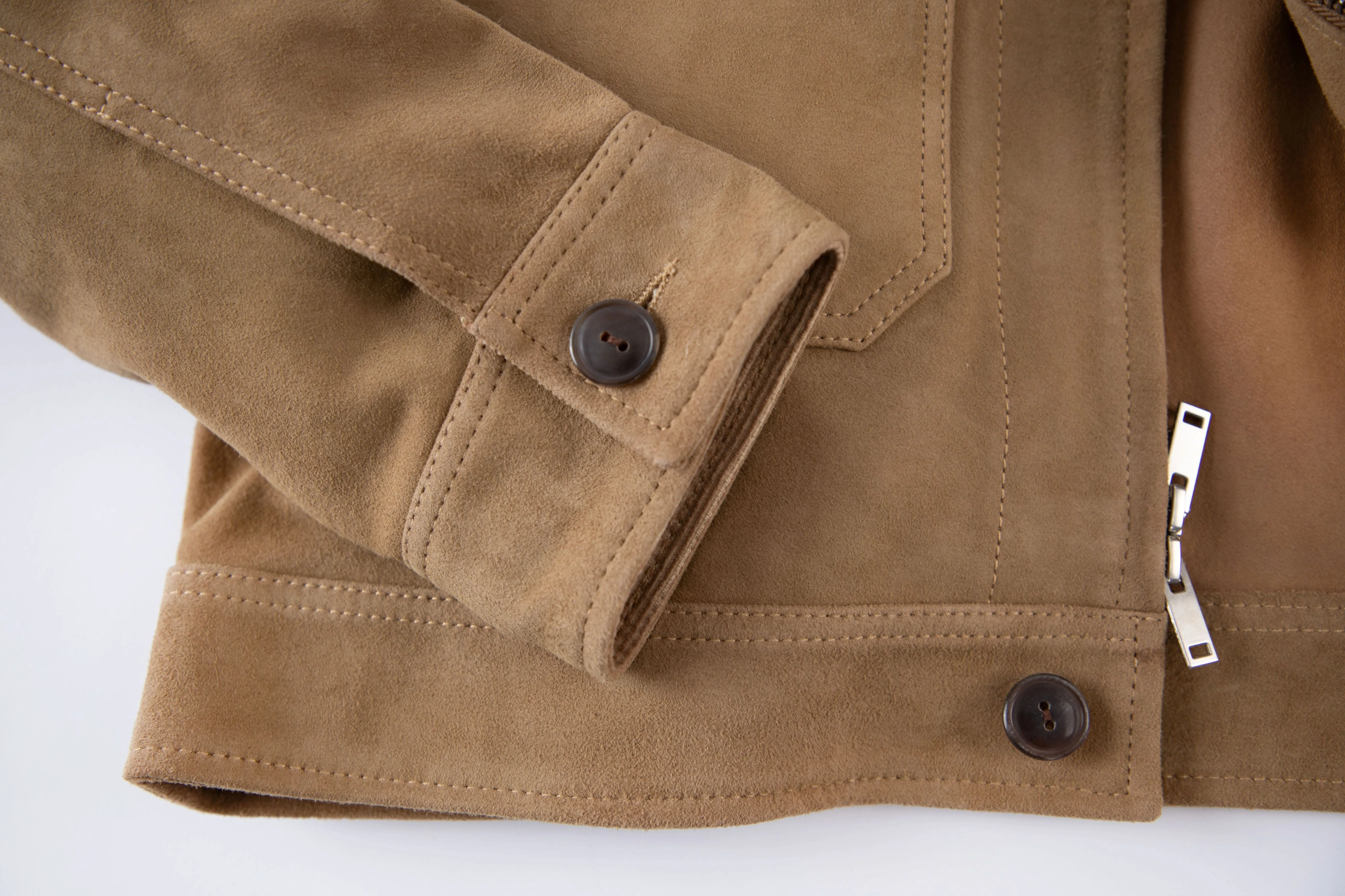 Noguchi Suede Jacket