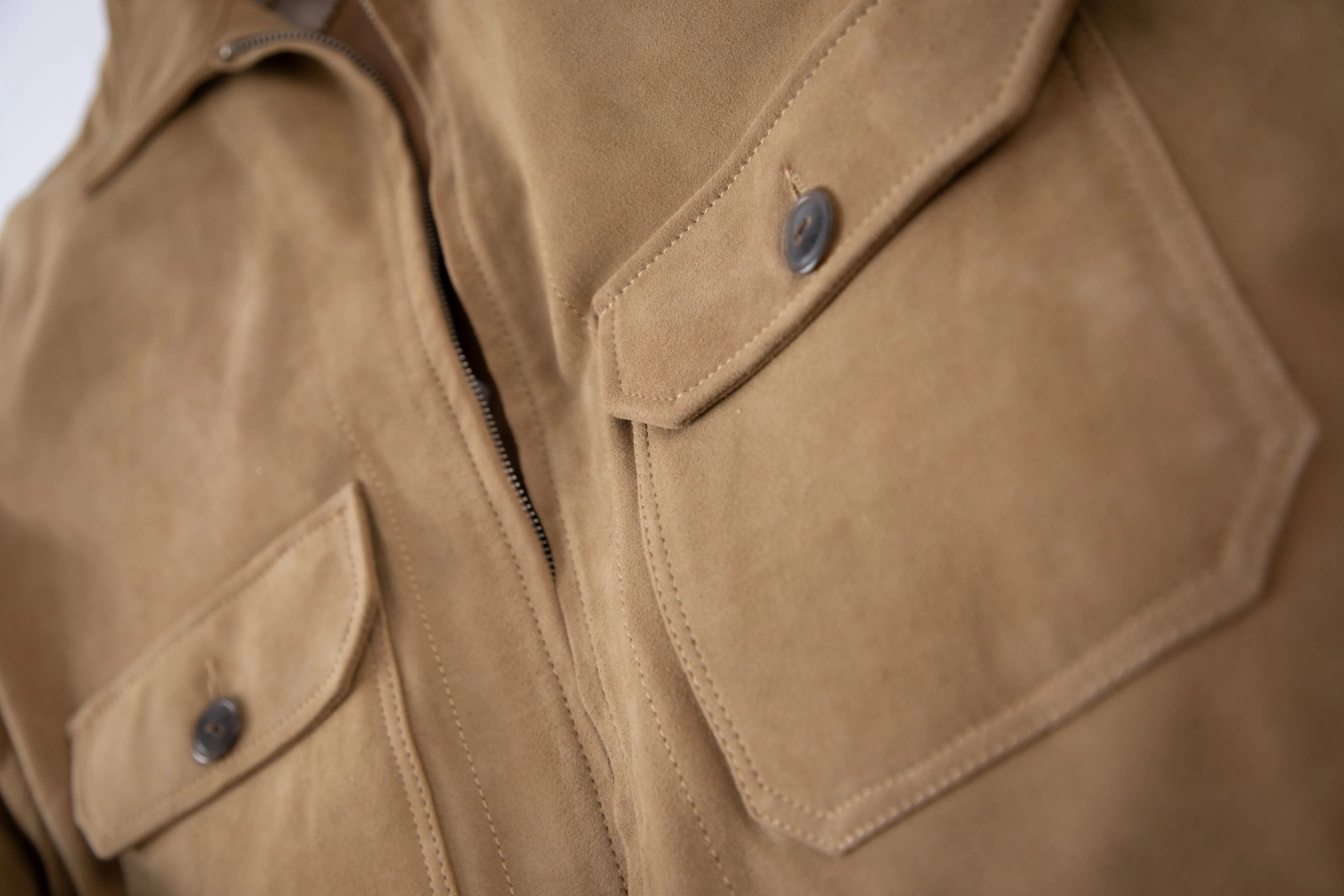 Noguchi Suede Jacket