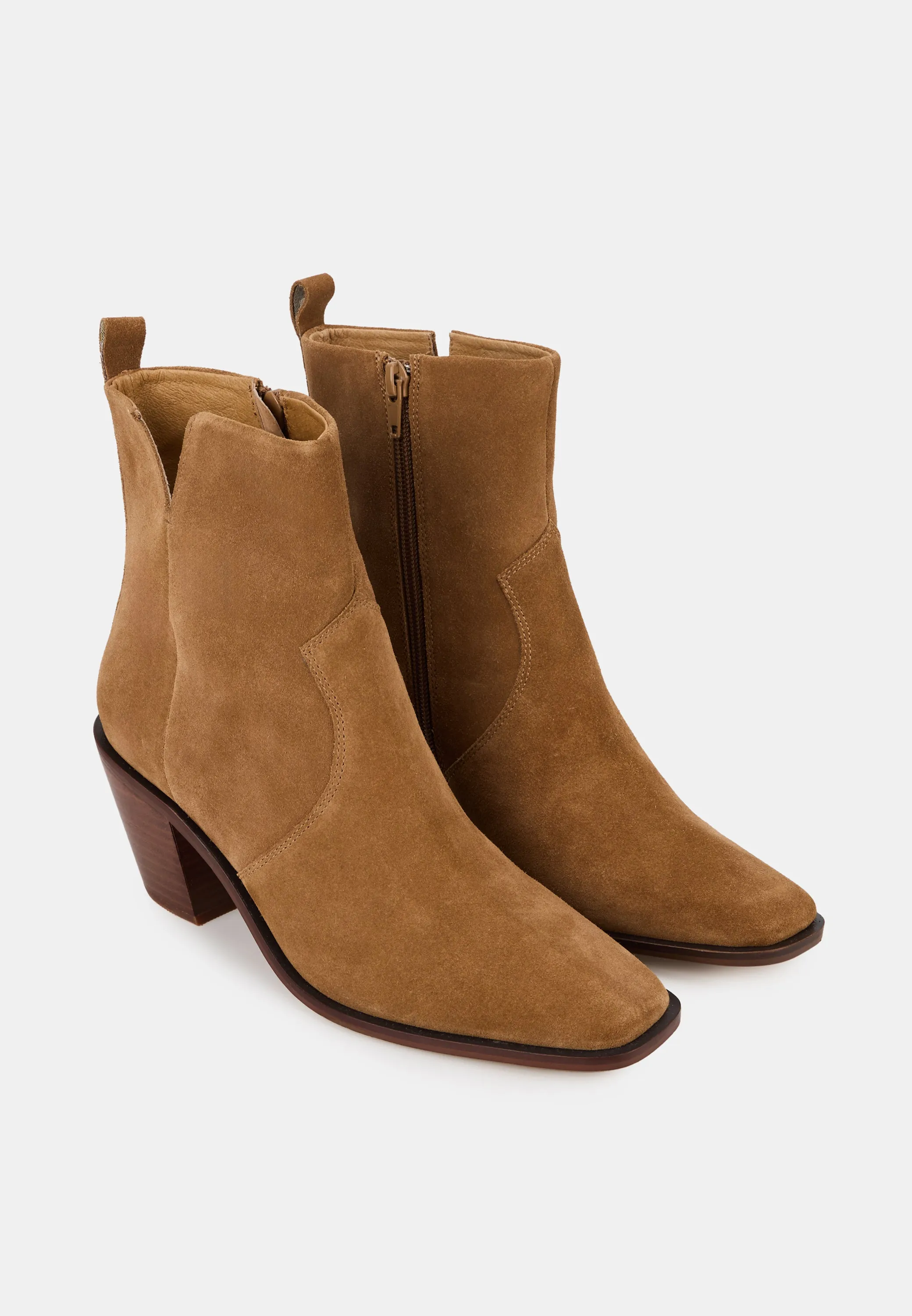 Nour-Cuir Suede Camel