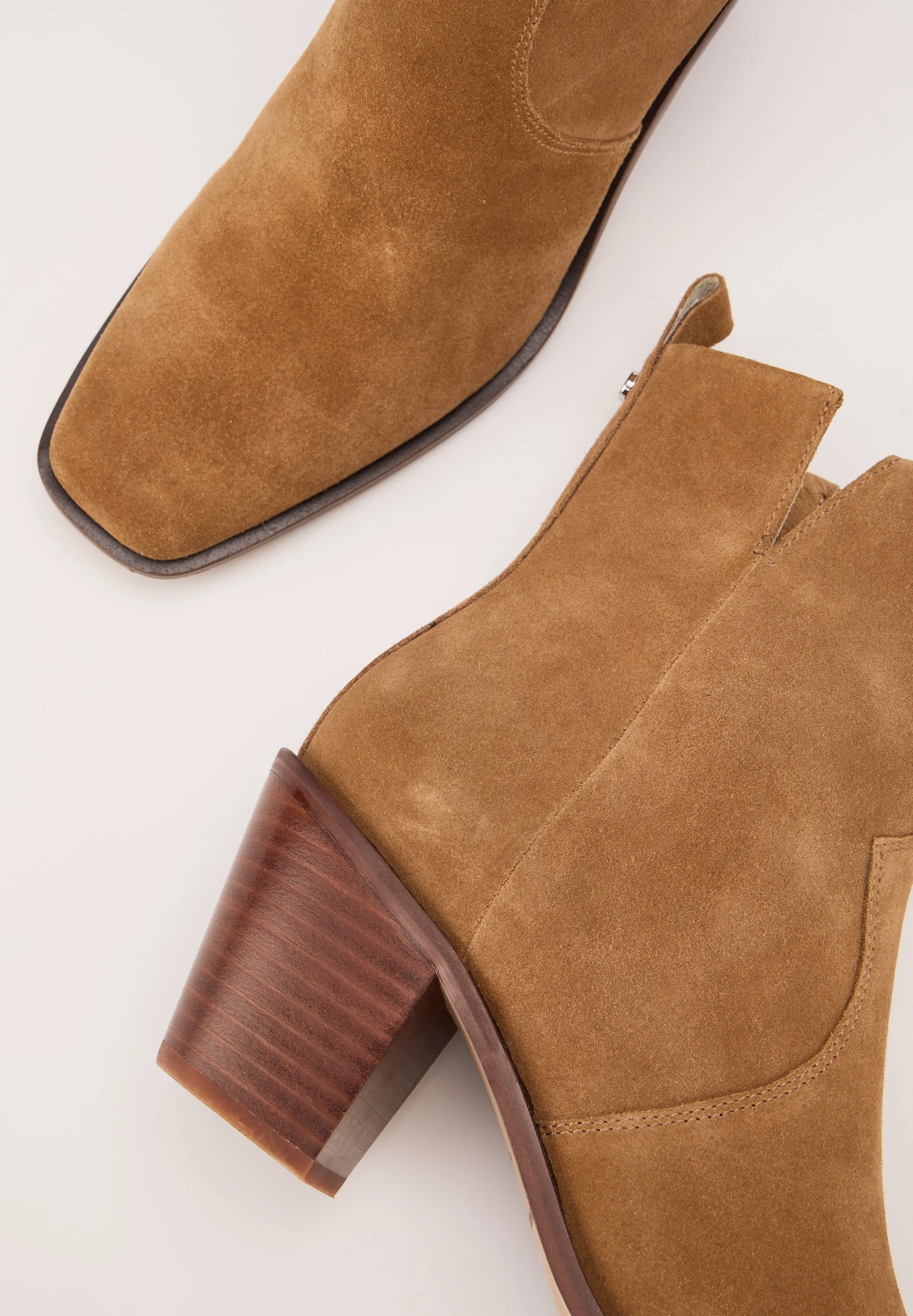 Nour-Cuir Suede Camel