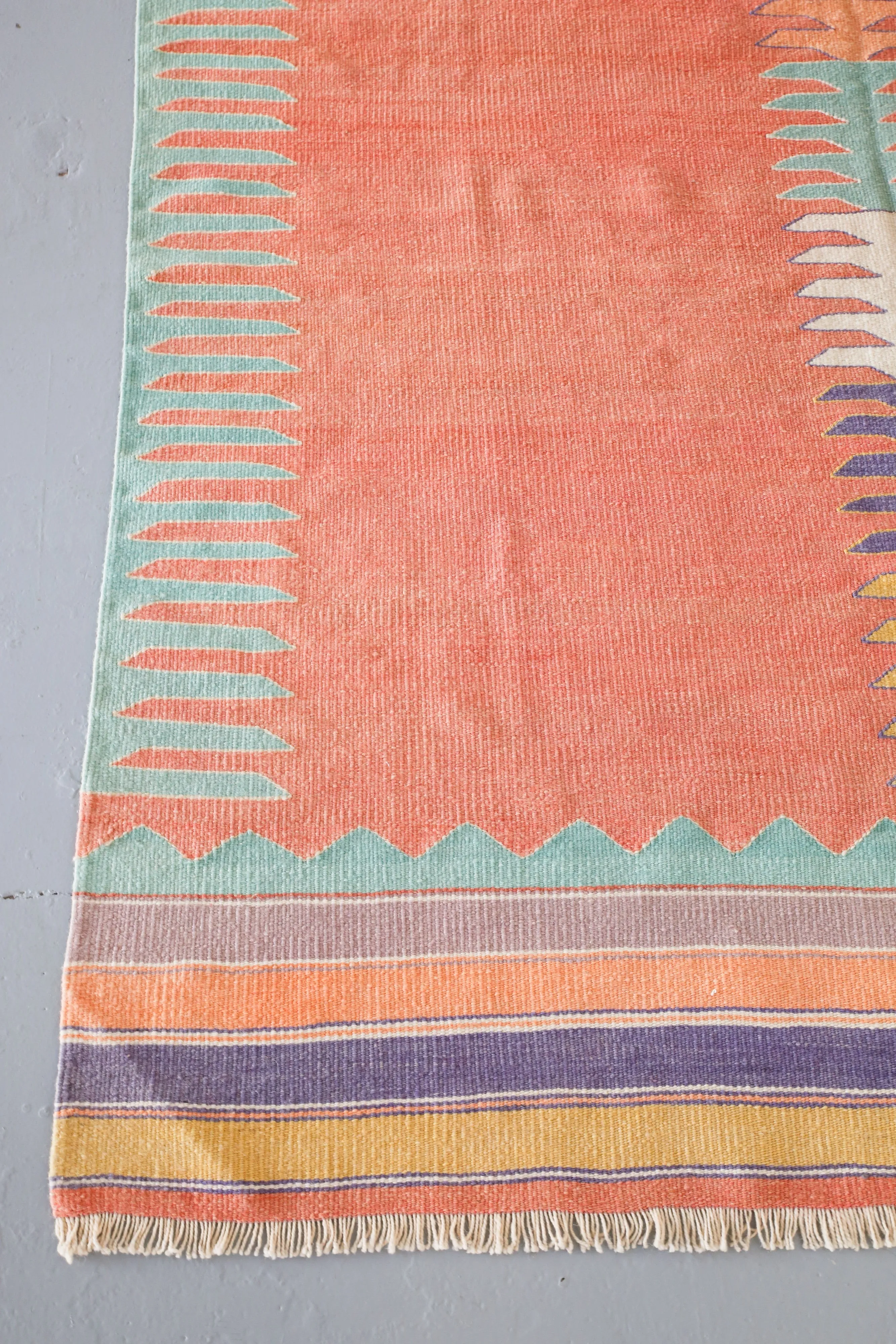 Old Bodrum Bos Kilim 4.8x8ft