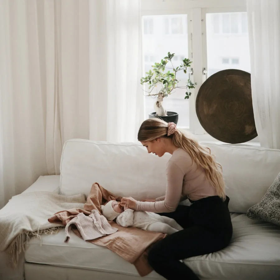 Organic Cotton Muslin Swaddle Blanket