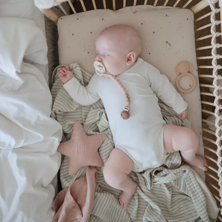 Organic Cotton Muslin Swaddle Blanket