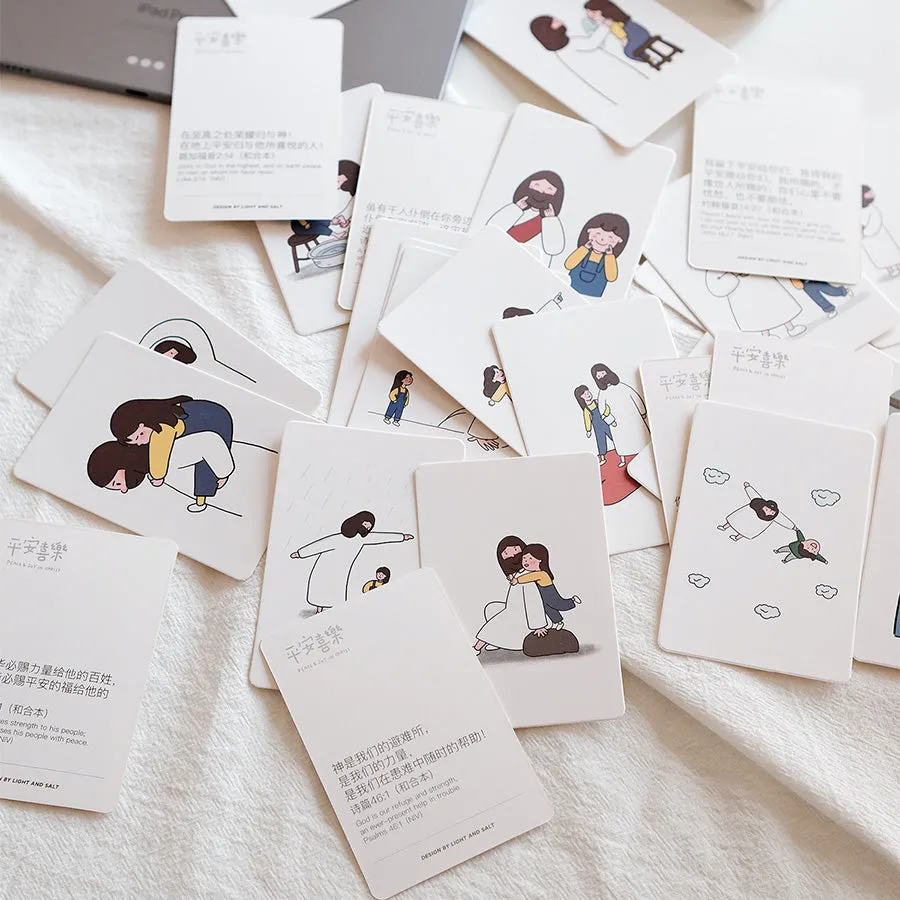 Peace & Joy in Christ {Mini Card Set}