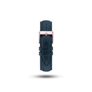 Pin Buckle - Blue Suede