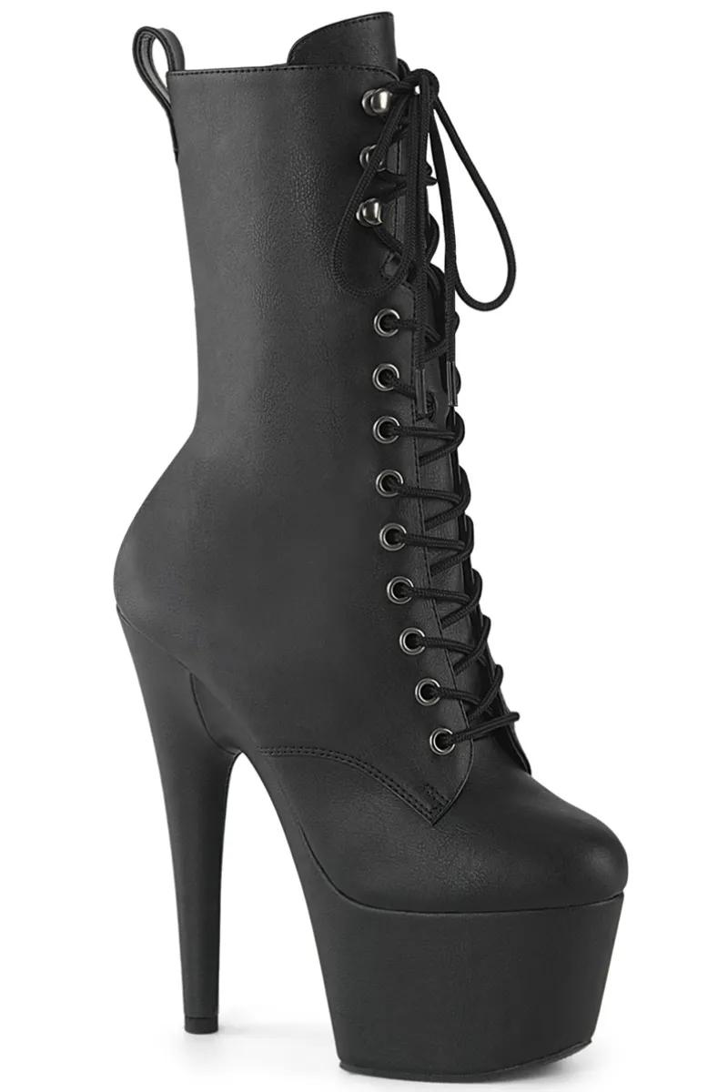 Pleaser USA Adore-1049WR 7inch Pleaser Boots - Matte Black