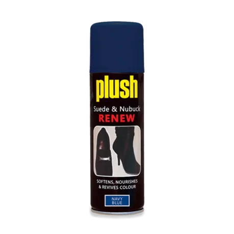 Plush Shoe Spray Suede & Nubuck Renew Navy Blue
