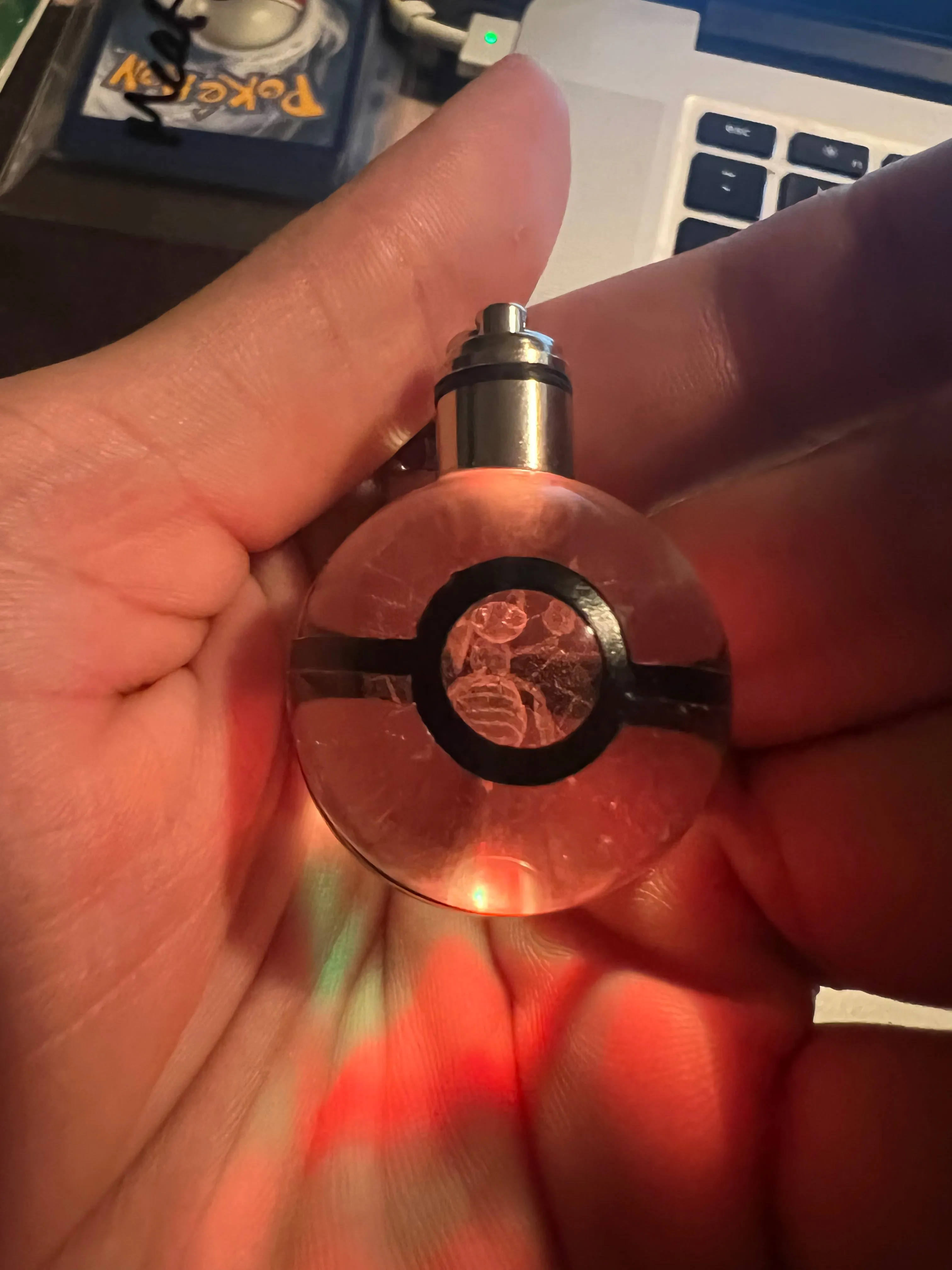 Pokemon Beedrill LED Light Up Keychain