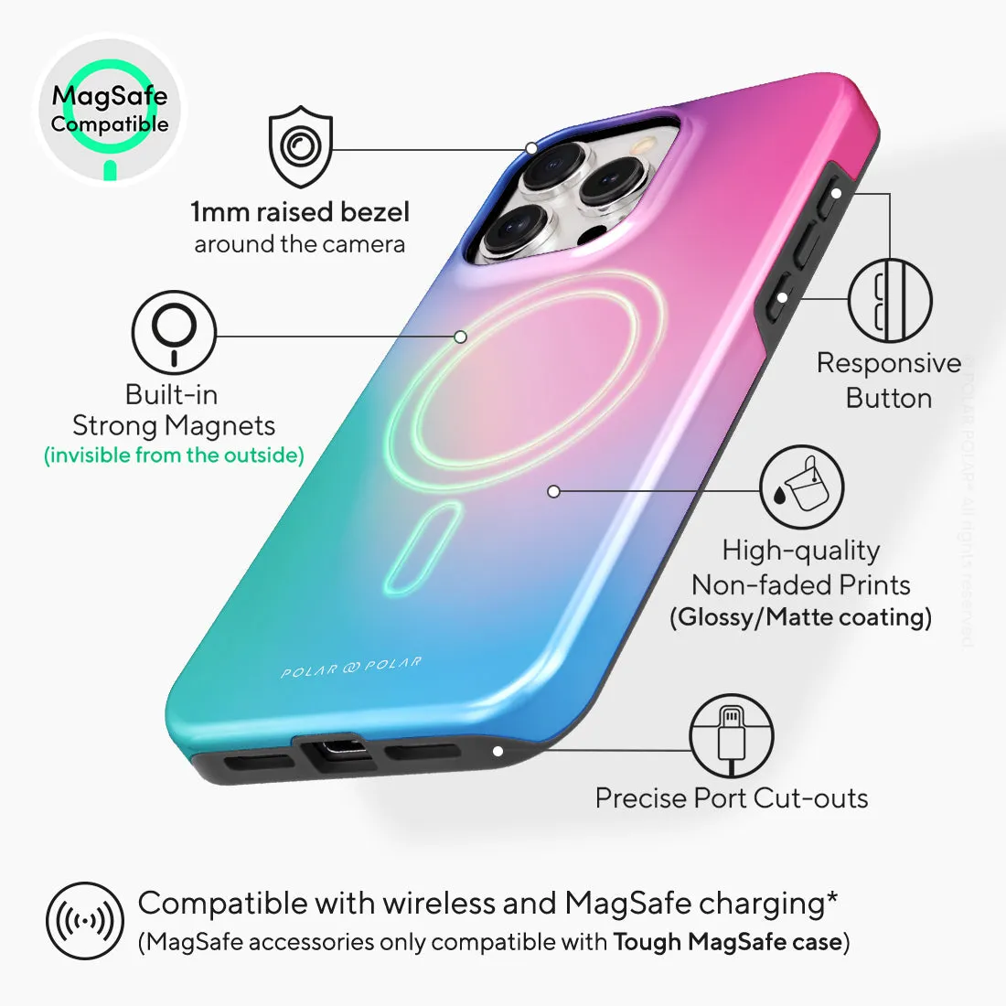 Polar Light - iPhone 15 Pro Max Case