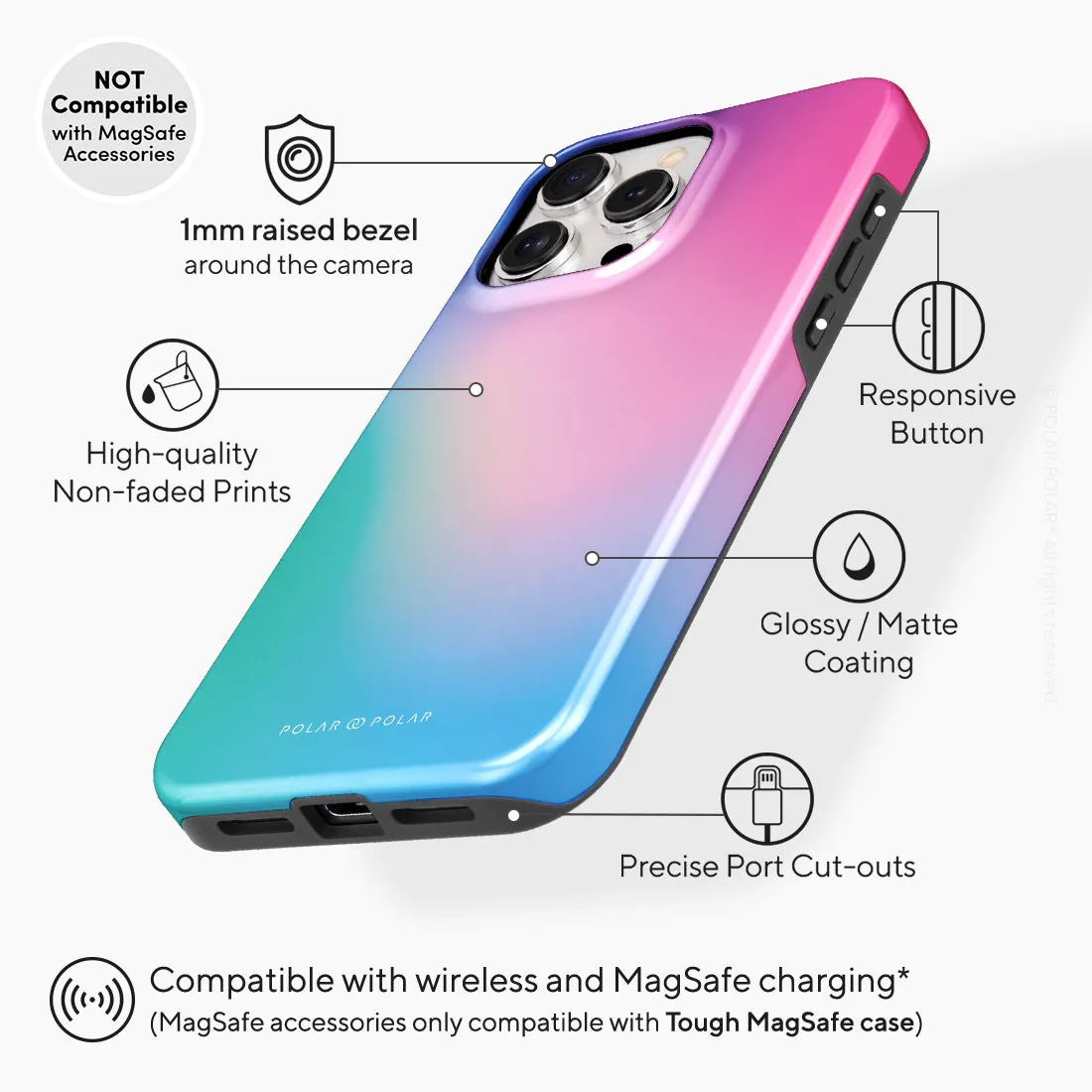 Polar Light - iPhone 15 Pro Max Case