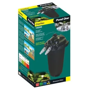 Pond One ClariTec 15000UV - For 3700-15000L Tanks