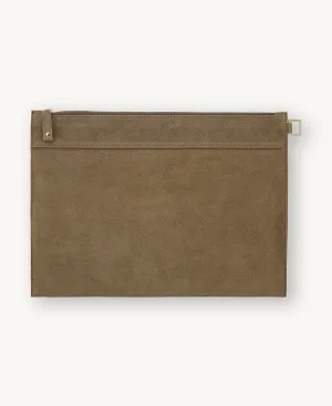 POUCH LARGE TAN