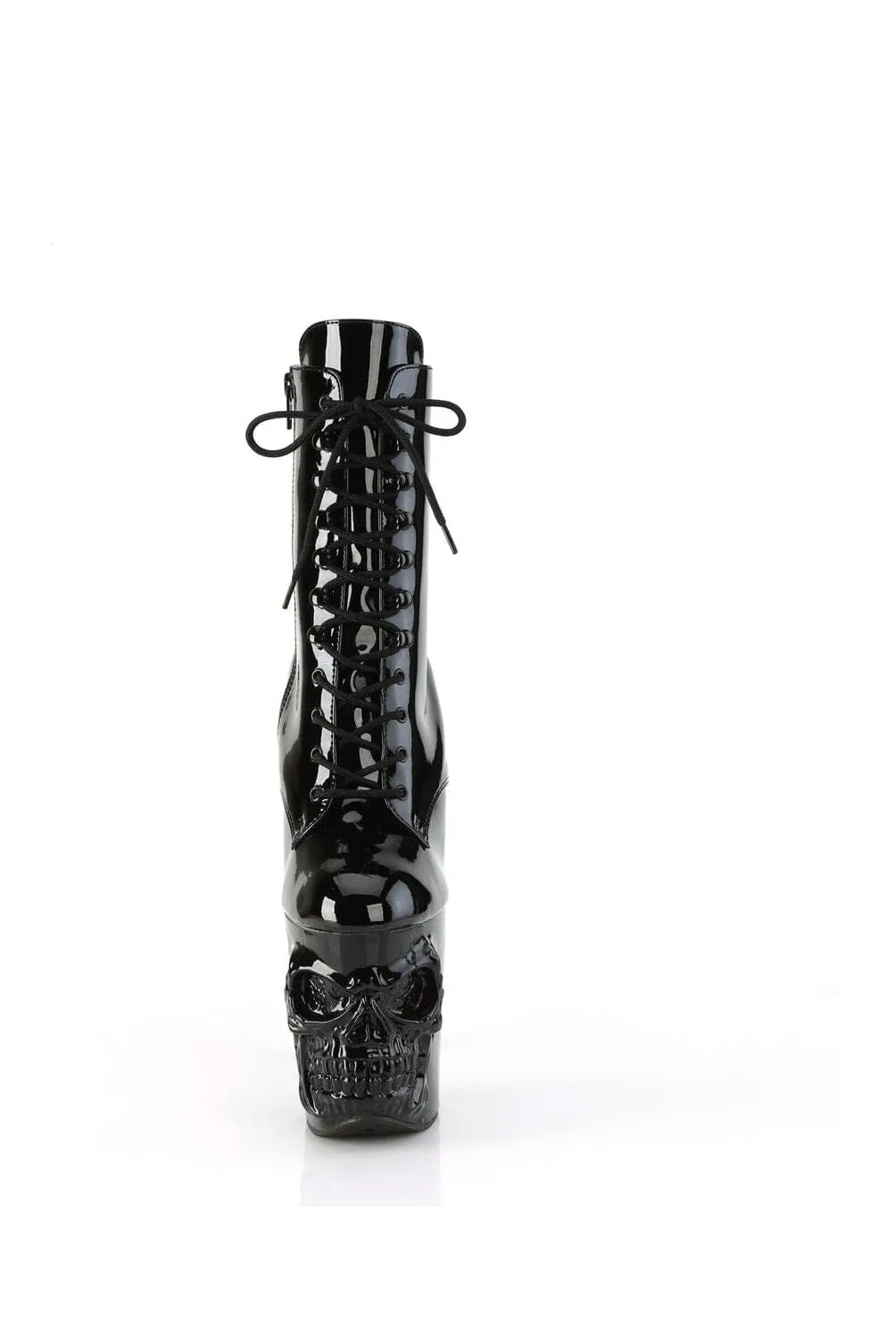 RAPTURE-1020 Black Patent Ankle Boot