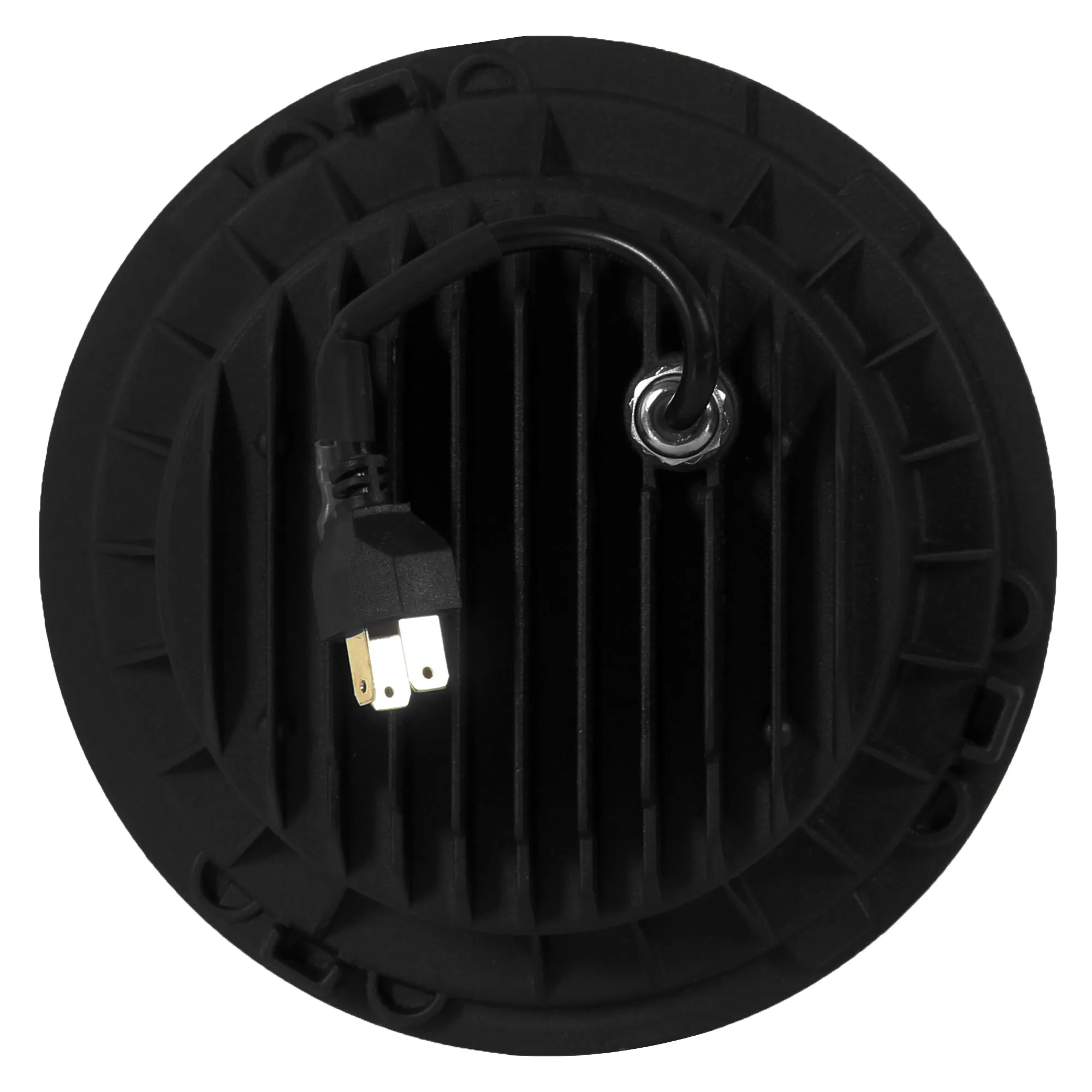 RE 7 Inch 4 LED Full Hi-Low Headlight