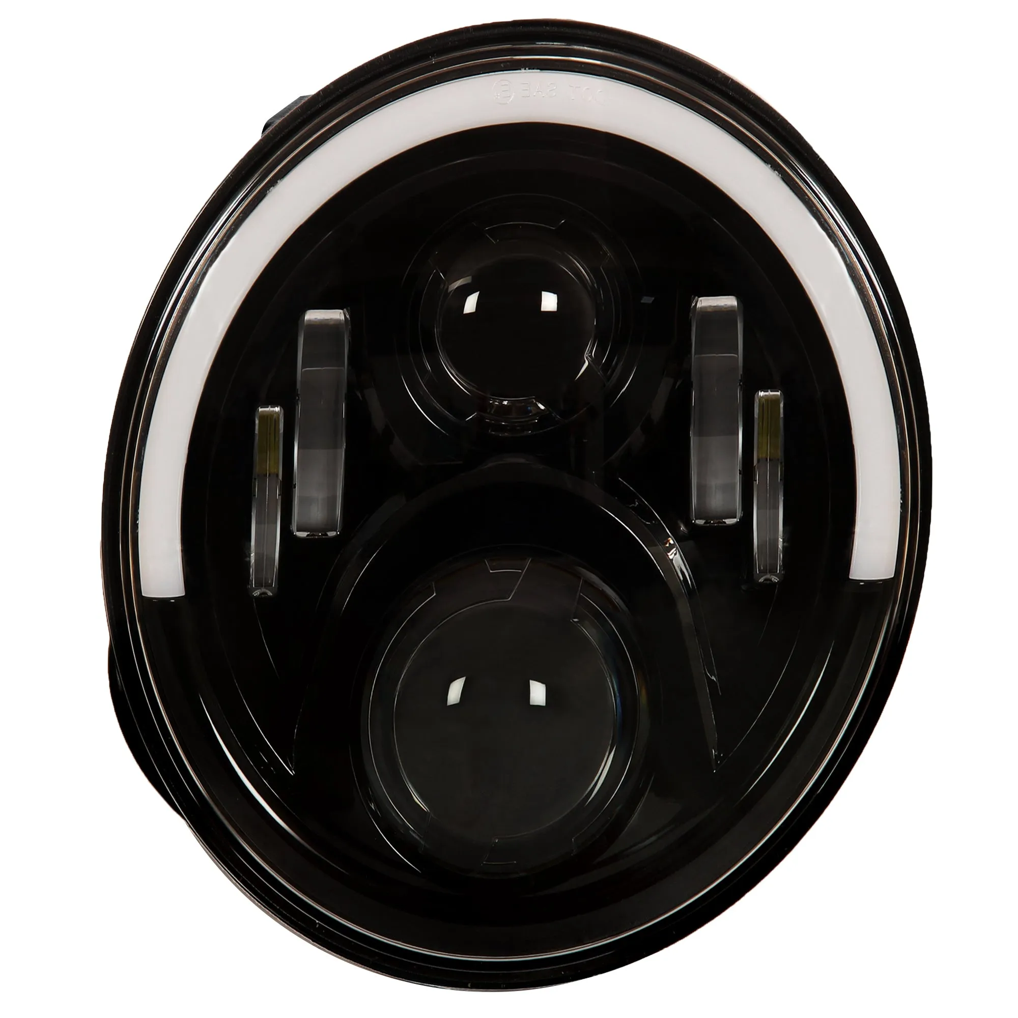RE 7" 6 LED Moon light shape Hi-Low Headlight (75 Watt)