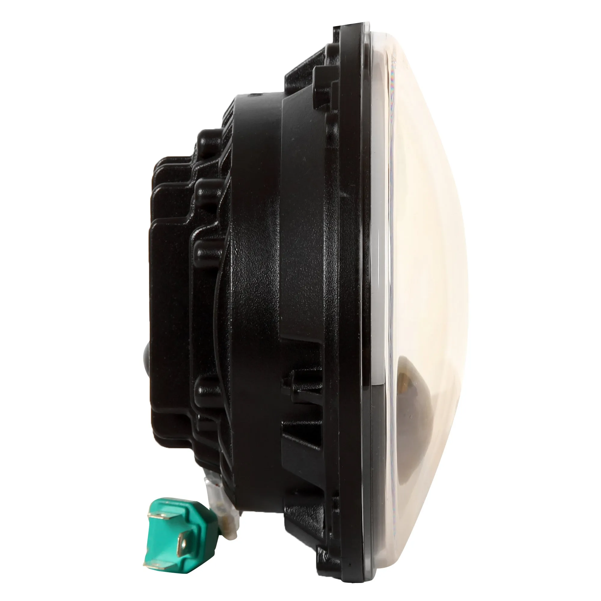 RE 7" 6 LED Moon light shape Hi-Low Headlight (75 Watt)