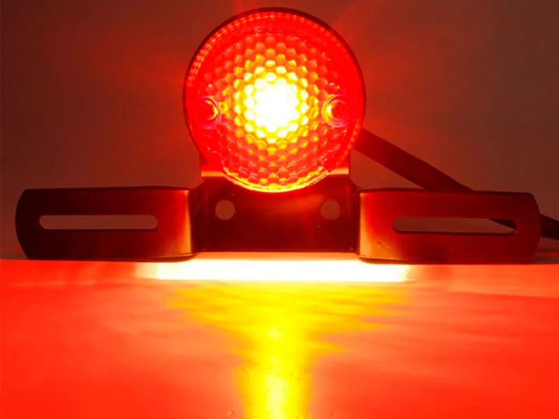 Rear Brake Light Tail Light Fits Cafe Racer Chopper Bobber