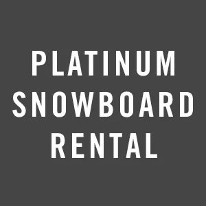 Rental Platinum Snowboard