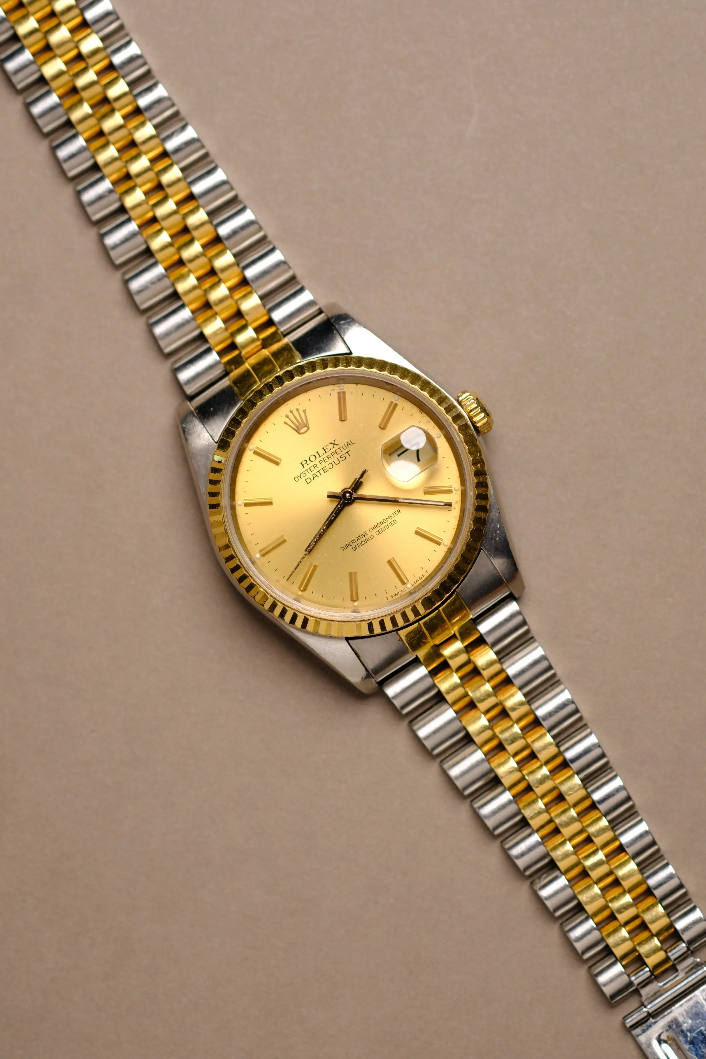 Rolex Datejust 16233 Champagne Dial - 1993