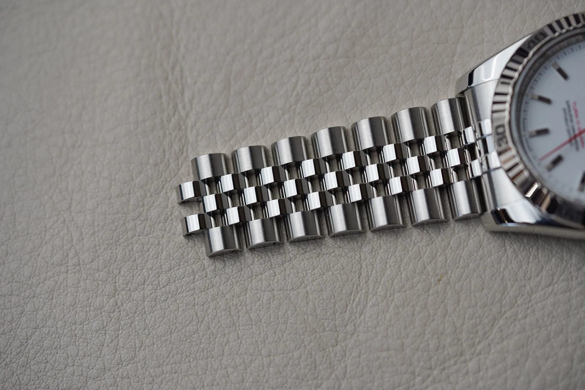 Rolex Datejust Turn-O-Graph 116264 White Dial Jubilee