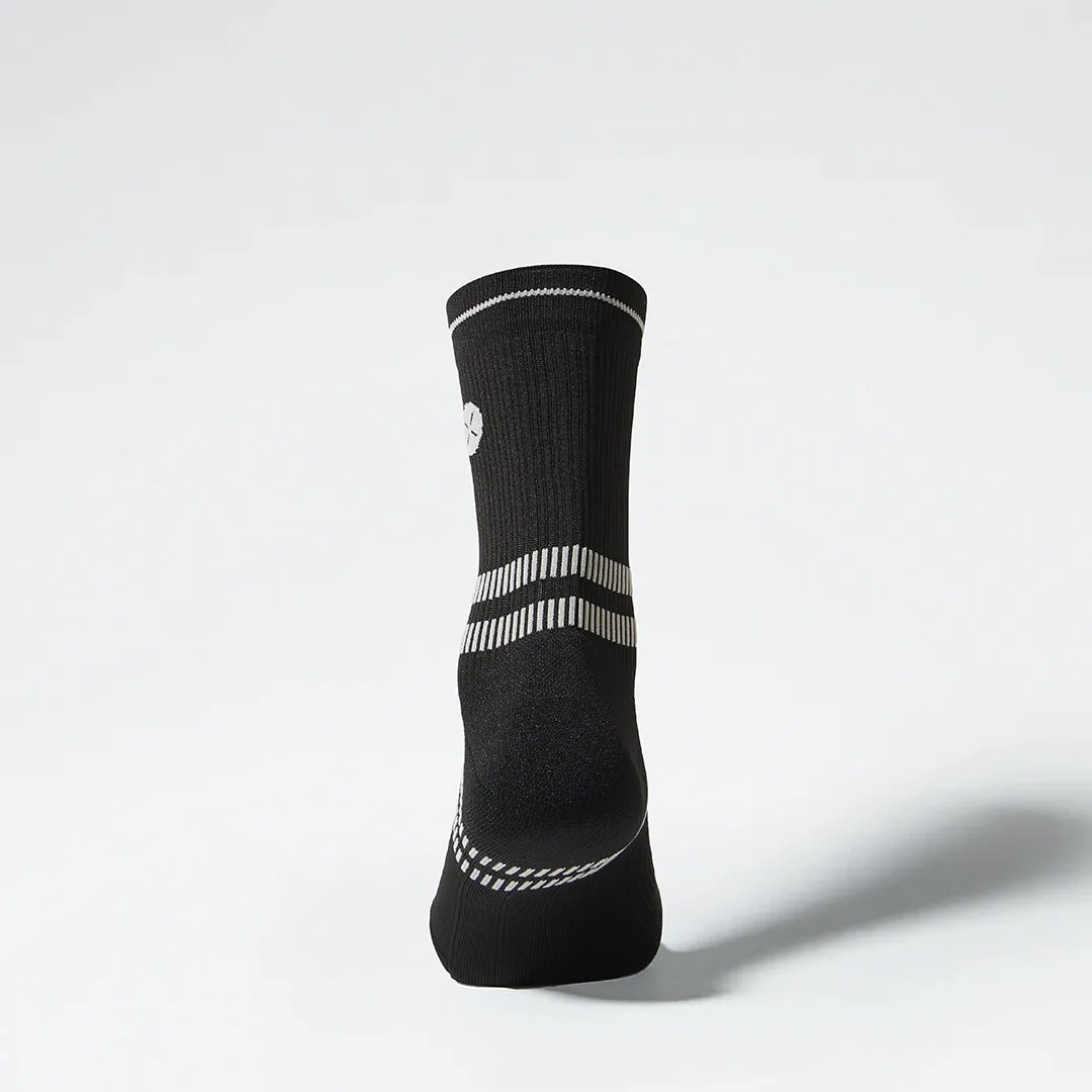 Running Ankle Socks Women | Black / Light Grey