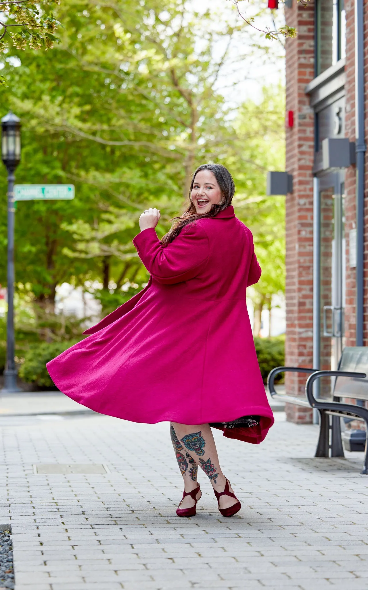 Savin Coat PDF pattern