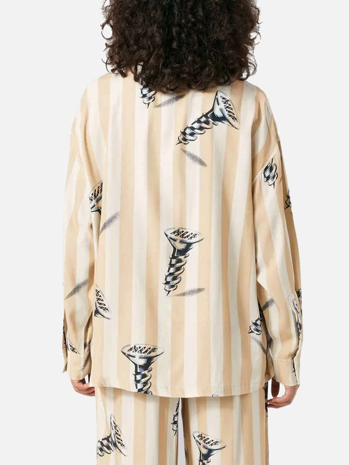 Screw It Woven L/S Top