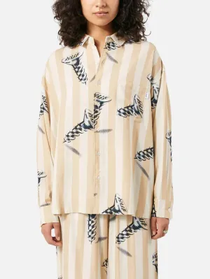 Screw It Woven L/S Top