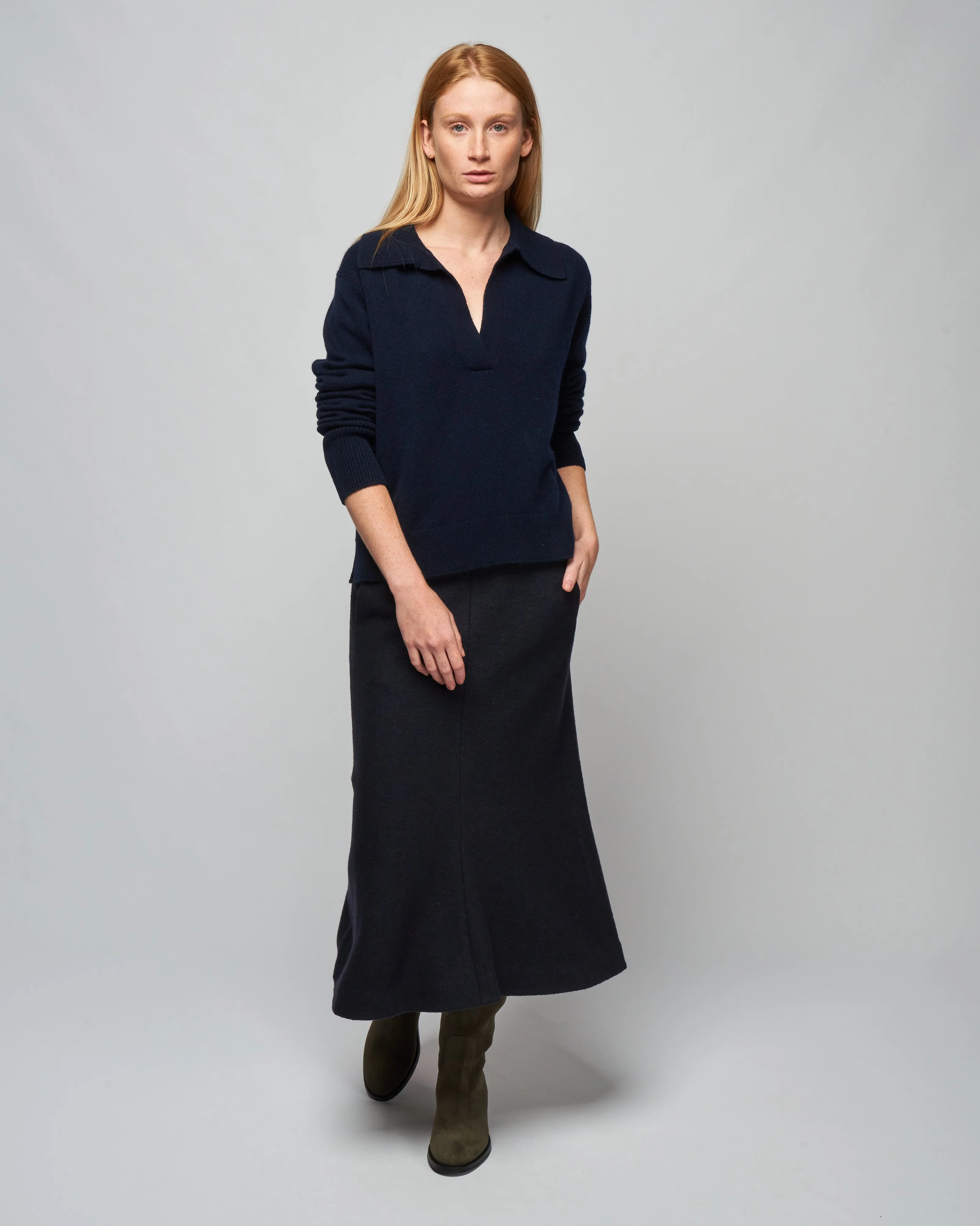 serena sweater - navy