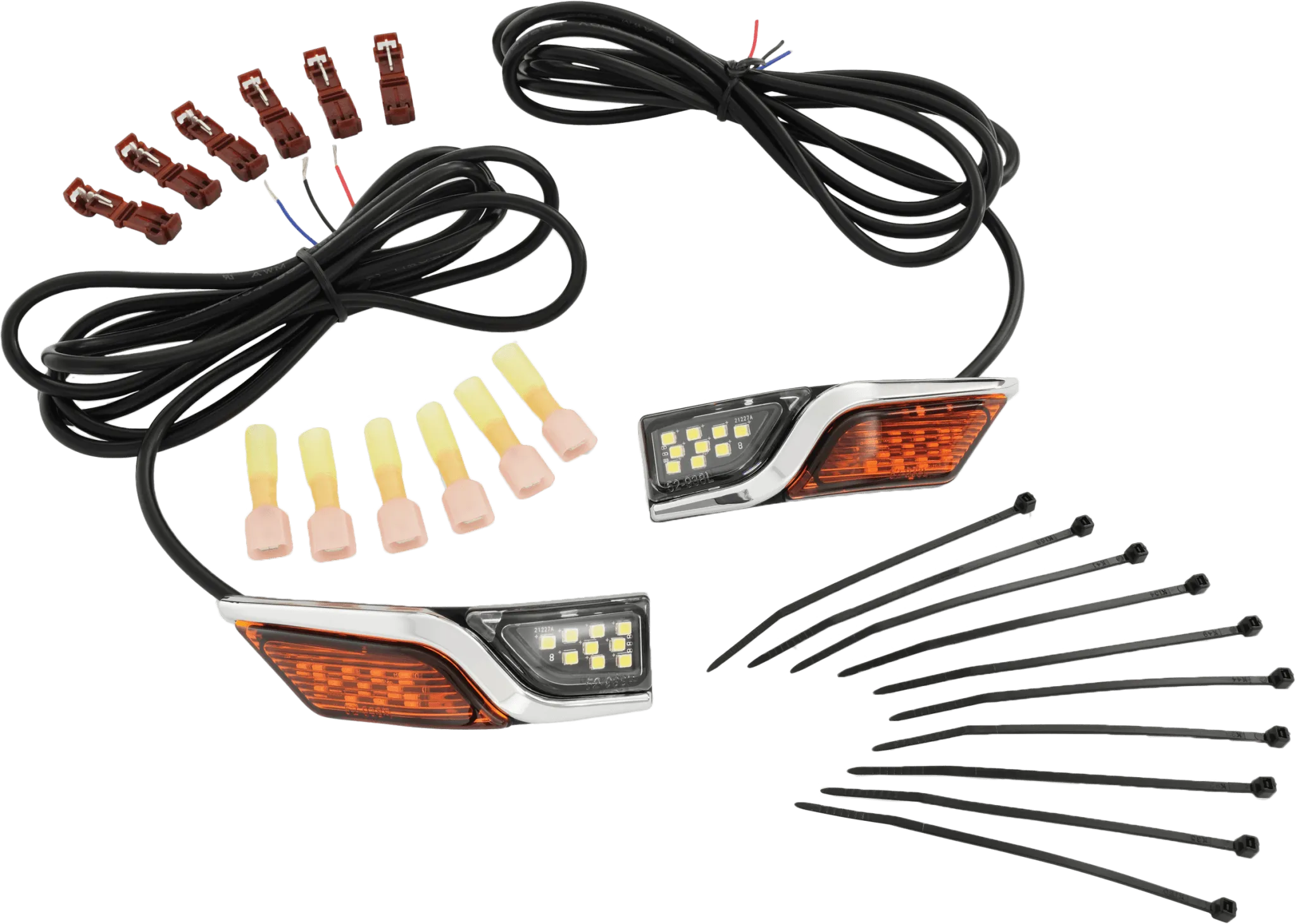 SHOW CHROME ACCESSORIES 52-938 GT Tour Cowl Light