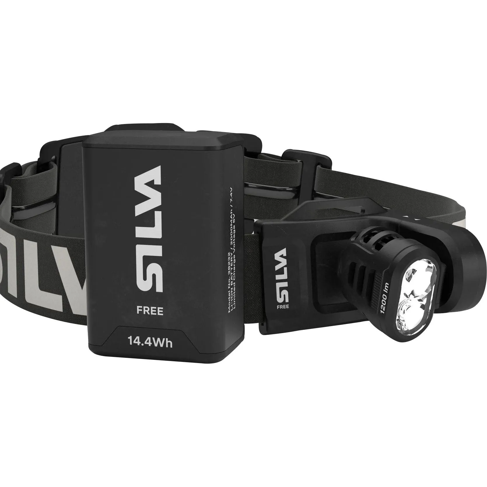 Silva Free 1200 XS Head Torch - Black