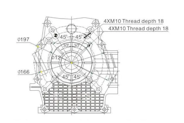 Sina Engine • 678Cc • 22.0Hp 4 Stroke Engine • 1" Shaft •