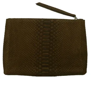 Snakeskin Cosmetic Bag