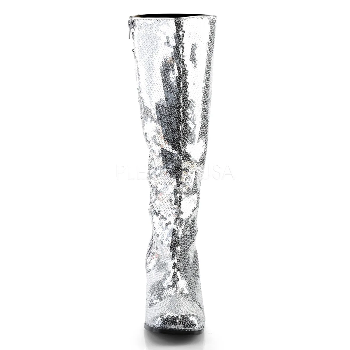 SPECTACUL-300SQ  Silver Sequins