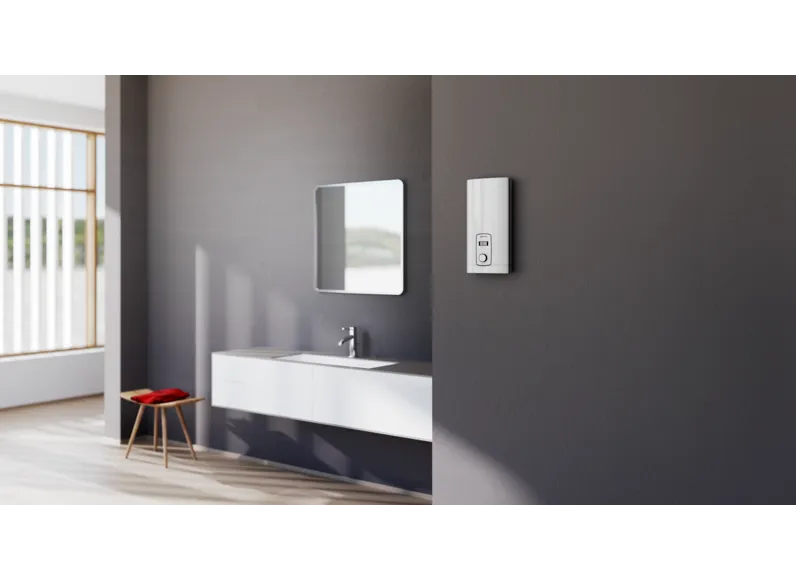 Stiebel Eltron 203865 DHB-E 27 LCD Set Comfort Instantaneous Water Heater (3 Phase) IP25 27kW