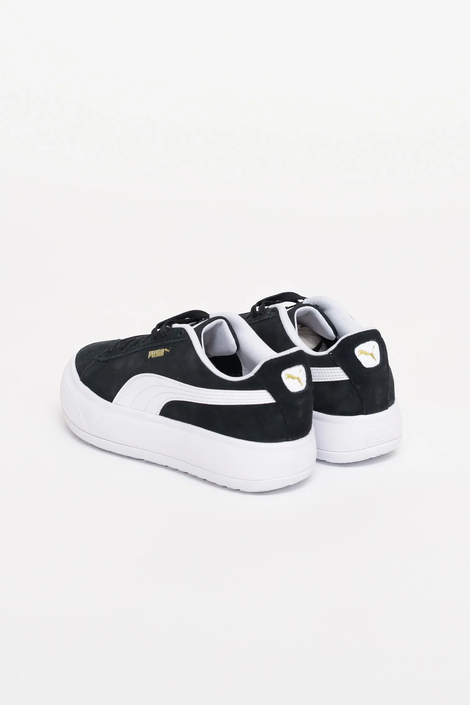Suede Mayu - Black/White