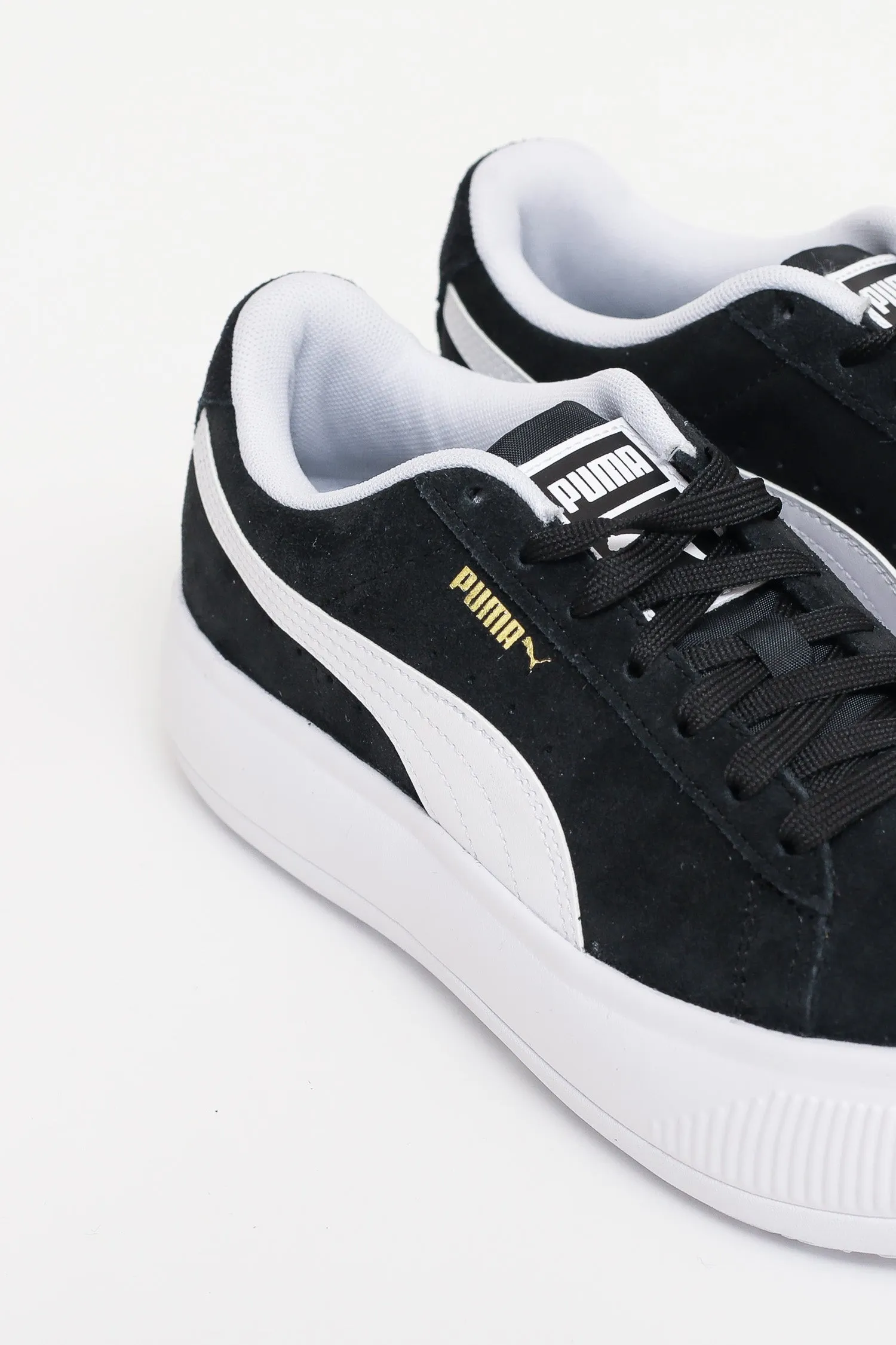 Suede Mayu - Black/White