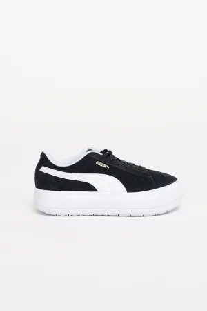 Suede Mayu - Black/White