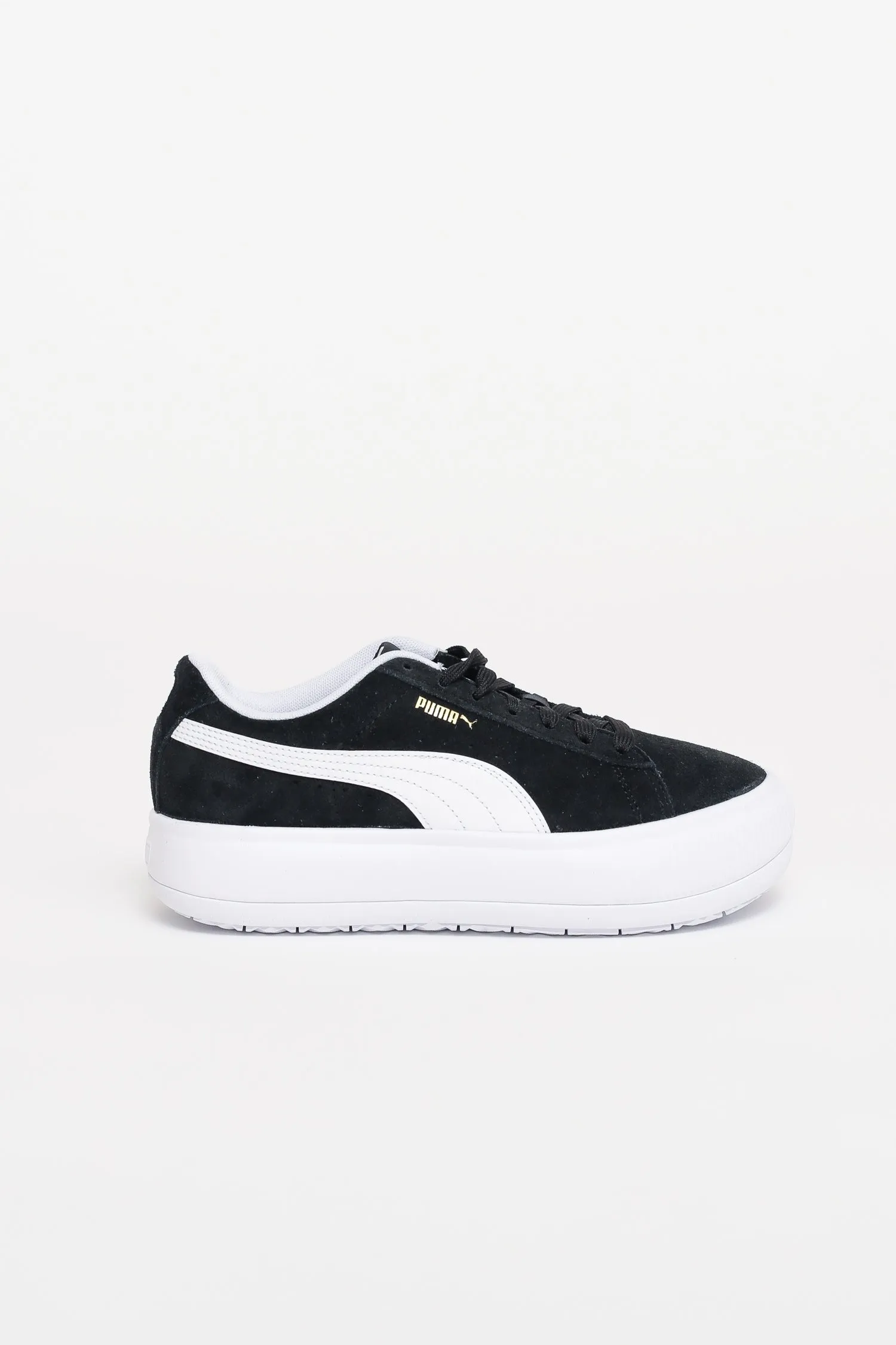 Suede Mayu - Black/White