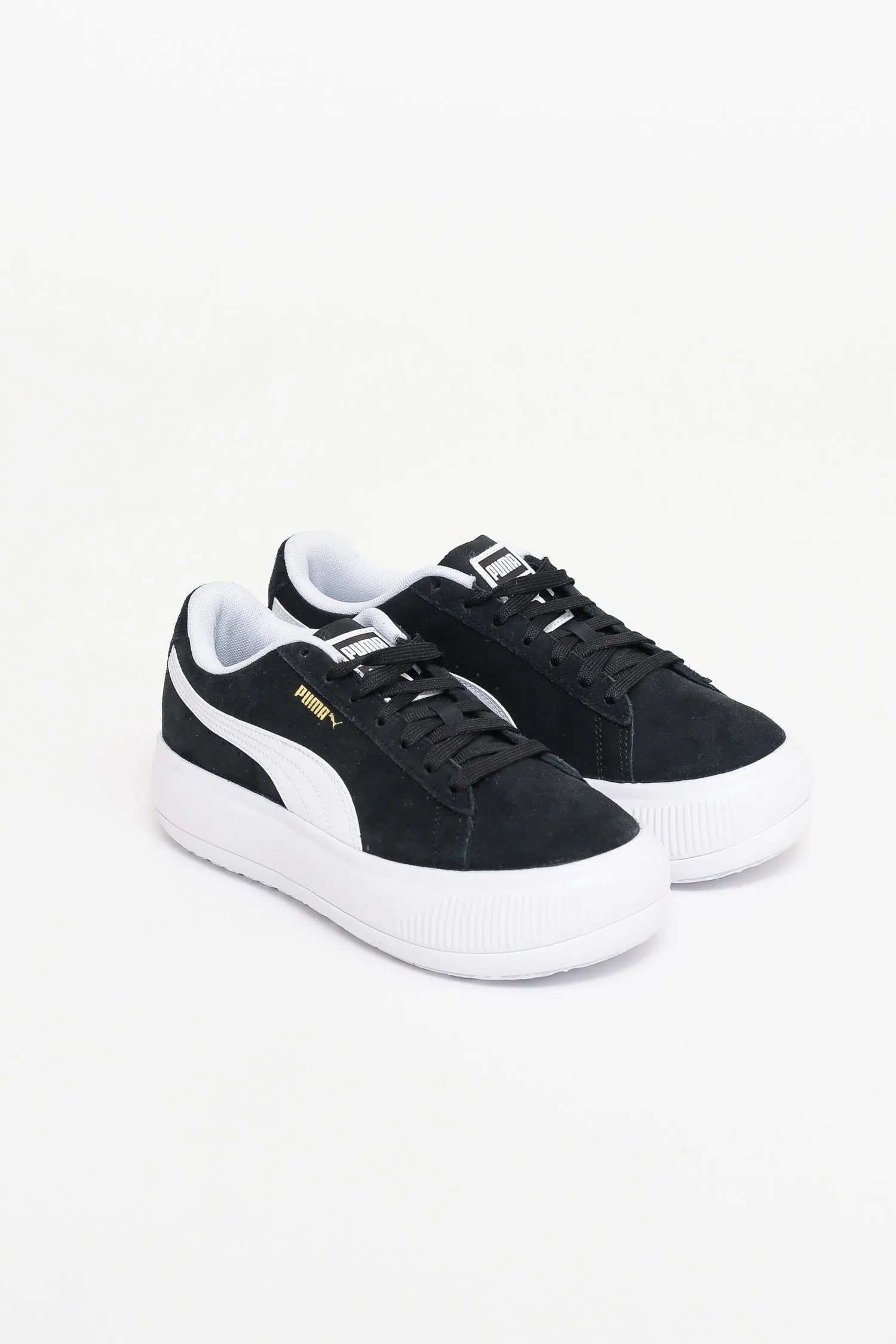 Suede Mayu - Black/White