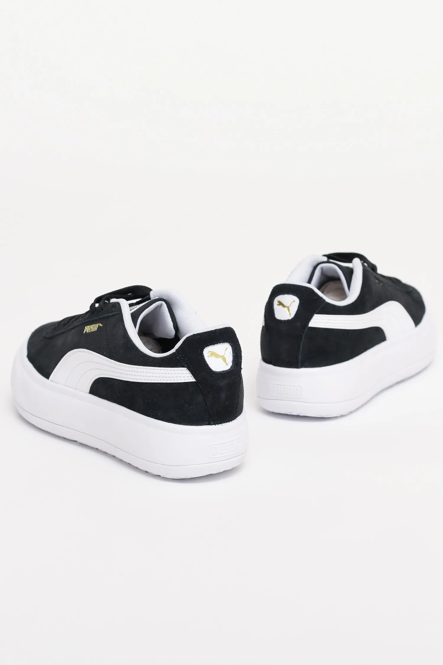Suede Mayu - Black/White