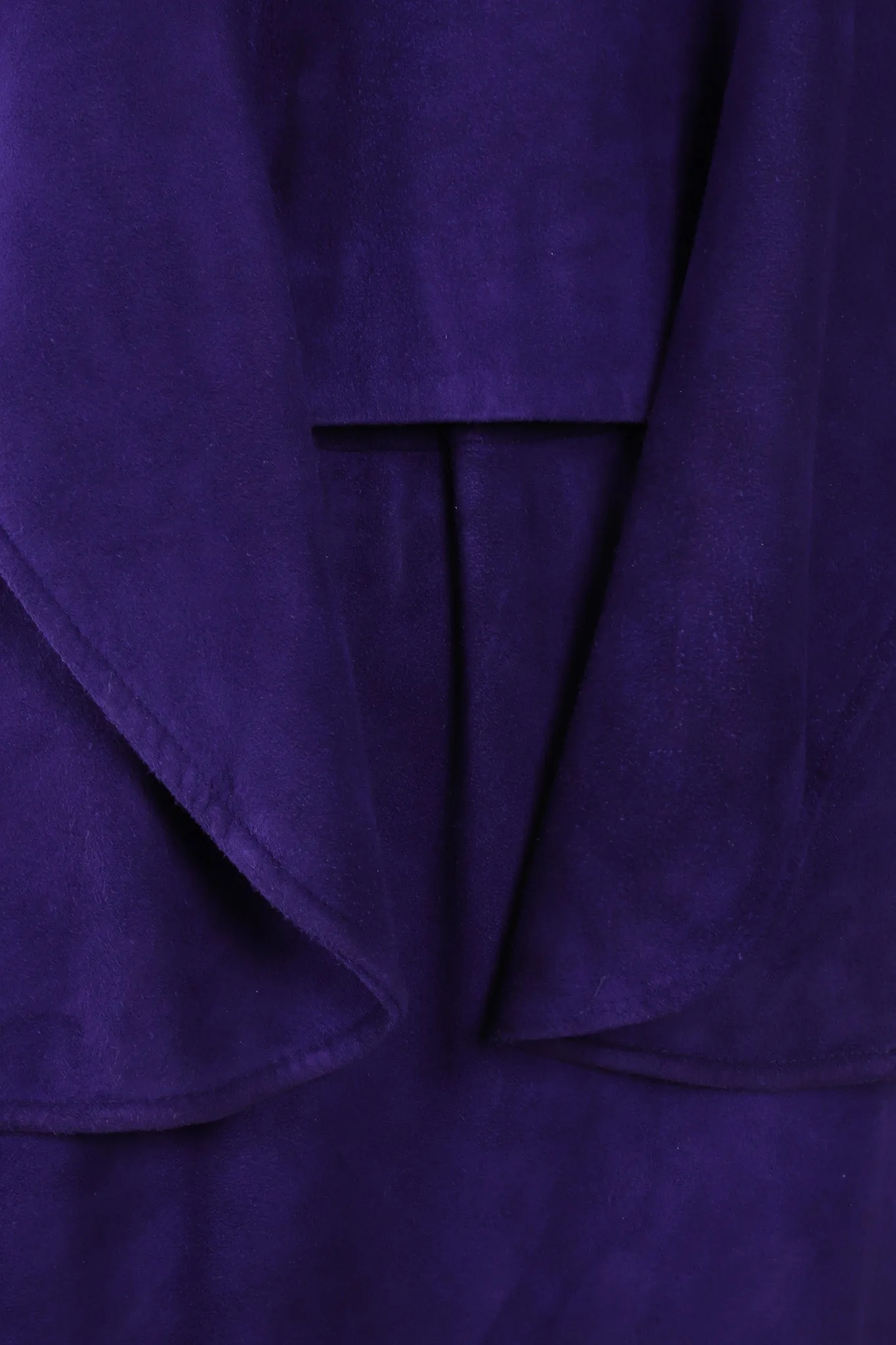 Suede Top Skirt & Jacket Set