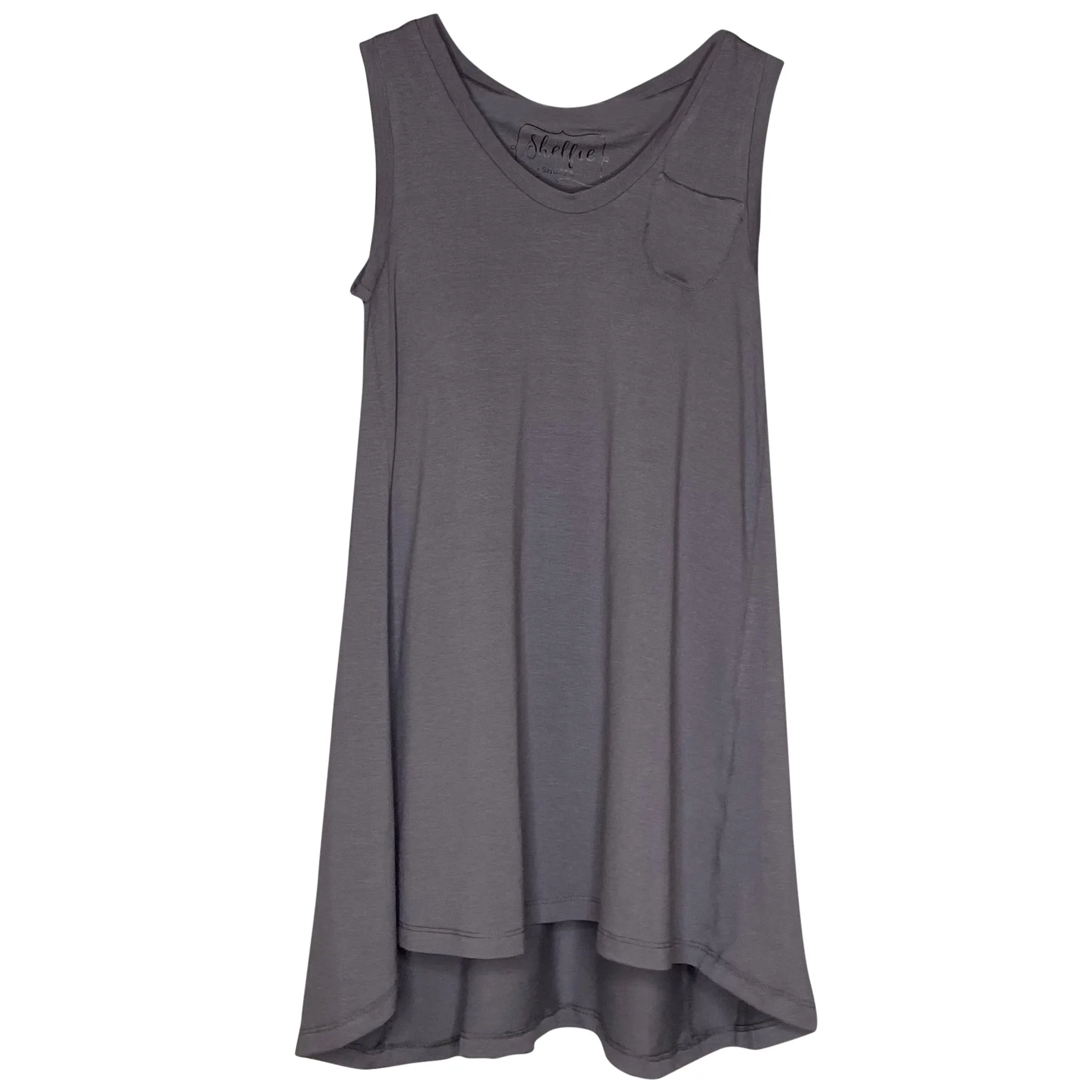 The Sleeveless Tunic with Built In Shelf Bra