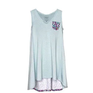 The Sleeveless Tunic with Built In Shelf Bra