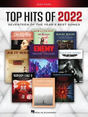 TOP HITS OF 2022 for Easy Piano