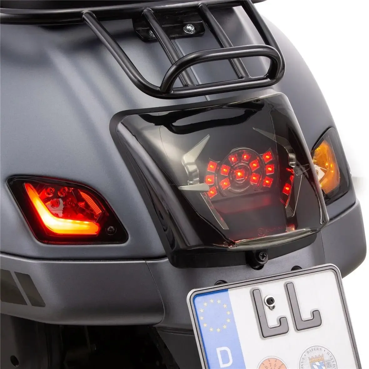 Turn Signals Kit Indicator SIP Smoke | Vespa GTS Models 125-300cc (`14-)
